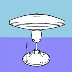 Vision Plus Status 350 Omni-Directional Antenna With VP2 TV Amplifier -Kitchen & Bathroom Equipment Shop 04 2085.2 42346.1633448124