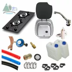 Thetford Topline 922 Hob And Sink Campervan Conversion Kit 1 -Kitchen & Bathroom Equipment Shop 922kit1 gaz 40162.1628245415