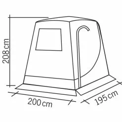 Reimo VW T5 T6 Campervan Rear Tailgate Tent Awning - Premium Trim 13 Reimo VW T5 T6 Campervan Rear Tailgate Tent Awning - Premium Trim -Kitchen & Bathroom Equipment Shop 936286 5 04268.1634045223