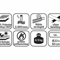 Reimo VW T5 T6 Campervan Rear Tailgate Tent Awning - Premium Trim 14 Reimo VW T5 T6 Campervan Rear Tailgate Tent Awning - Premium Trim -Kitchen & Bathroom Equipment Shop 936286 6 26720.1634045272