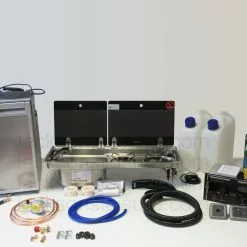 Dometic-Smev 9722 Hob And Sink CRX50 Fridge & Sargent EC160 Van Conversion Kit 2