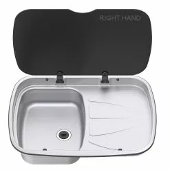 Spinflo Argent Caravan Sink & Drainer With Seal & Siphon 7 Spinflo Argent Caravan Sink & Drainer With Seal & Siphon -Kitchen & Bathroom Equipment Shop Argent Sink right handed 1 copy 61653.1496998627
