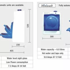 Eberspacher Miniwash And Handiwash Campervan Wash Station -Kitchen & Bathroom Equipment Shop Handidims 85896.1576145062