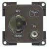 CBE Electrical 12V Auto & TV Socket 2 CBE Electrical 12V Auto & TV Socket -Kitchen & Bathroom Equipment Shop MP12ATV 31230.1380807662