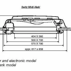 Dometic Midi Heki Campervan Motorhome Caravan Rooflight 11 Dometic Midi Heki Campervan Motorhome Caravan Rooflight -Kitchen & Bathroom Equipment Shop Midi Heki 98257.1545297628