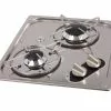 Navy Load Stainless Steel Double Burner Hob NL.22001 -Kitchen & Bathroom Equipment Shop NL.22001 24195.1676753713