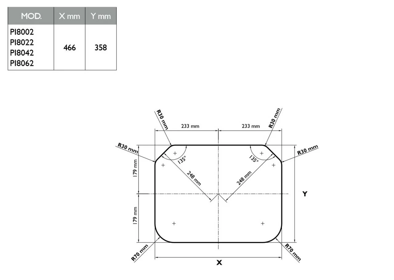 Dometic-Smev PI 8022 Caravan Motorhome 2 Burner Hob 4 Dometic-Smev PI 8022 Caravan Motorhome 2 Burner Hob - Image 2