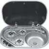 Smev 8323 Caravan Hob And Sink Combination Unit -Kitchen & Bathroom Equipment Shop Smev 8323 39533.1365087733