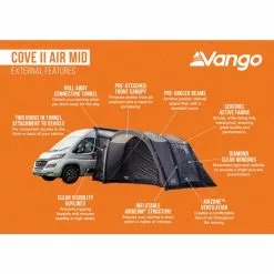 Vango Cove II Air Mid Campervan Drive Away Awning 19 Vango Cove II Air Mid Campervan Drive Away Awning -Kitchen & Bathroom Equipment Shop Vango Cove II Air Mid External Features 94991.1673541093