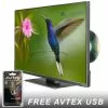 Avtex M219DRS PRO 12v LED TV Freeview HD DVD SAT HD REC Caravan Motorhome TV -Kitchen & Bathroom Equipment Shop avtex 219drs 88883.1660206958