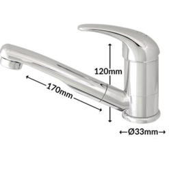 Comet Roma Mixer Tap For Caravan Motorhome Campervan -Kitchen & Bathroom Equipment Shop f225 1 87589.1675852309