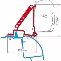 Fiamma F45 Adapter Bracket For Renault Master & Vauxhall Movano