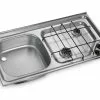 Dometic-Smev HS2421 (Smev 921) Caravan 2 Burner Hob & Sink Combination -Kitchen & Bathroom Equipment Shop hs2421l dometic 62283.1490381569
