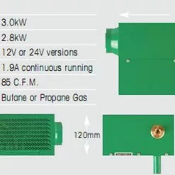 Propex HS2800 Blown Air Heater 2.8kW 6 Propex HS2800 Blown Air Heater 2.8kW -Kitchen & Bathroom Equipment Shop hs2800 single kit 63899.1382100551