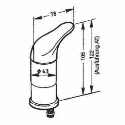 Reich Kama Chrome Shower Tap With Combi Julia Head -Kitchen & Bathroom Equipment Shop kama diag 59024.1672871086