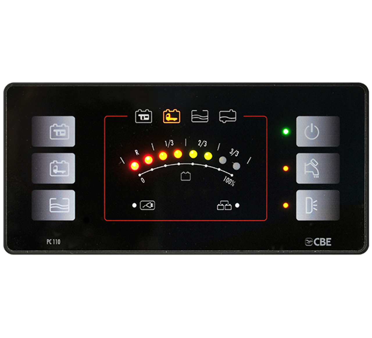 CBE PC110 Campervan 12v Control Panel Kit With Charger, Fusebox & Breaker 4 CBE PC110 Campervan 12v Control Panel Kit With Charger, Fusebox & Breaker - Image 2