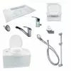 JLS Shower And Bathroom Kit - C403 Toilet, Shower, Sink And Tray Kit For Campervan Conversions -Kitchen & Bathroom Equipment Shop shower bathroom c400 48838.1655387757