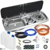 Dometic Smev 9222 Hob And Sink Campervan Conversion Universal Kit Inc Template 1 Dometic Smev 9222 Hob And Sink Campervan Conversion Universal Kit Inc Template -Kitchen & Bathroom Equipment Shop uni kit left 63084 95694.1657009037