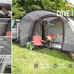 Vango Cove II Poled Drive Away Campervan Awning - Low 13 Vango Cove II Poled Drive Away Campervan Awning - Low -Kitchen & Bathroom Equipment Shop vango cove ii low features 2 46240.1674122830