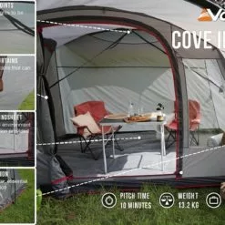 Vango Cove II Poled Drive Away Campervan Awning - Low 14 Vango Cove II Poled Drive Away Campervan Awning - Low -Kitchen & Bathroom Equipment Shop vango cove ii low features 53595.1674122840